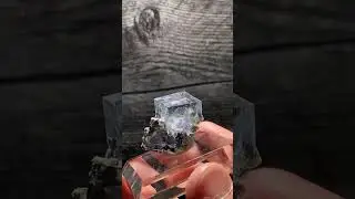 Very Rare Blue Fluorite Cubes With Insane Jelly Like Inclusions Mineral Specimen - Check My Etsy