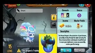 Dragon City #18 : Review rồng Dream Dragon(MAY MƠ?), Summon rồng huyền thoại lấy tư đấu trường?