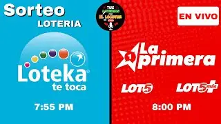 Sorteo LOTEKA TE TOCA LA PRIMERA En VIVO de hoy miercoles 5 de noviembre del 2025