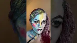 I am ART #makeup #makeupartist #makeupshorts #creativemakeup #makeupart #art #amazingmakeup