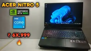 Acer Nitro 5 Intel i5 12500H RTX 3050 ! - Unboxing the Gaming Beast