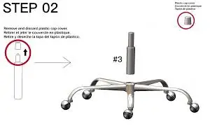 178404 DRAPER Office Chair Assembly Video
