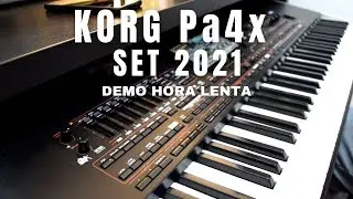 Korg Pa4x Set 2021 Demo hora lenta