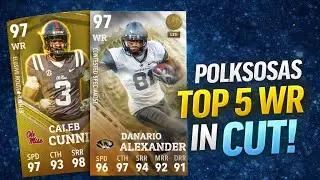 MY TOP 5 WR IN CUT! GO GET THEM NOW!!! 