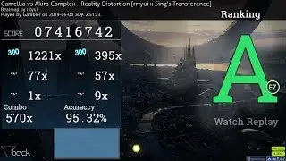 | LiveStream | Reality Distortion [rrtyui x Sing's Transference] EZ #1