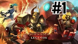 Stickman Legends прохождение #1