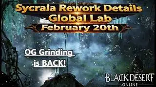 Sycraia Rework! 1100AP & 1905AP Grind Spots - Black Desert Online