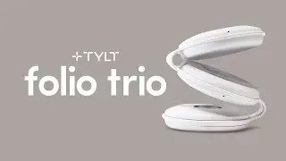 TYLT Folio Trio | All-in-one MagSafe Compatible Wireless Charger