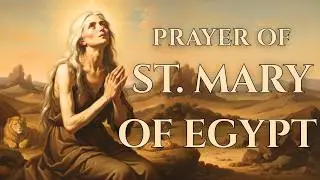 Prayer of St. Mary of Egypt &mdash; A Beautiful Prayer of Repentance for Lent