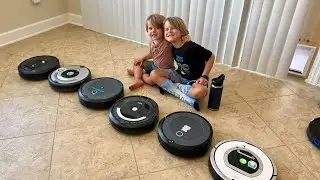 Which (iRobot) Robot Vacuum is the Fastest??? Part 8!!