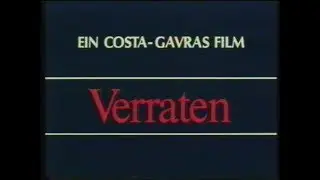 Verraten (1988) - DEUTSCHER TRAILER
