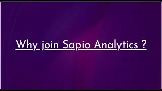 Why should young geniuses join Sapio? | Prashant Nikam, Chairman of Sapio Analytics answers