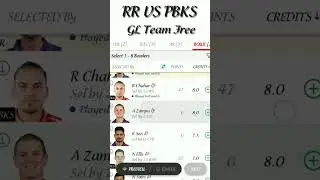 RR vs PBKS Dream11 Team Prediction, PBKS vs RR Dream11, Dream11 Team of Today Match | RR vs PK T20