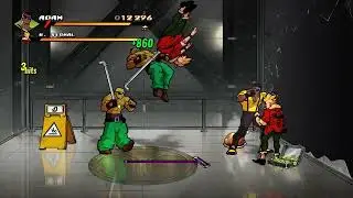 NO SPECIAL NO DEATH ADAM Streets of Rage 4 Stage 9 Mania+ Mode S RANK