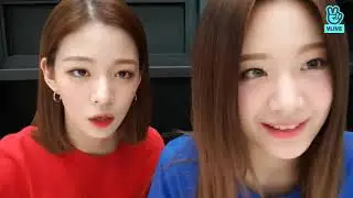 [프로미스나인 이채영 & 장규리] 돌아온 장신즈🍊🐿 / fromis_9 V LIVE / 2019.06.02