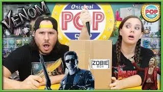 CELEBRITY AUTOGRAPH | ZOBIE BOX Mystery Box UNBOXING | Venom, Terminator, Dodgeball, Batman & MORE!