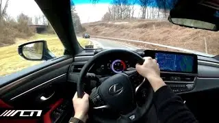 Lexus ES300h F Sport Handling 2023 года. Обзор и впечатления!