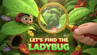Let&rsquo;s Find the Ladybug 🐞👶 | Learn Animals, Colors, and Fun Activities for Kids | Educational Video