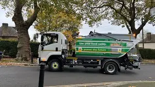 BRAND NEW TRUCK! (And service!) Isuzu-Terberg Orus refuse truck on food waste, JTV