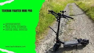 Teverun Fighter Mini Pro eKFV Offroad Rund mit über 30% Steigung - der Scooter kennt keine Grenzen