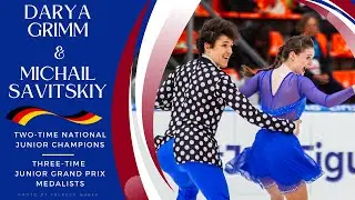 Germany's Darya Grimm and Michail Savitskiy rebound in hunt for gold