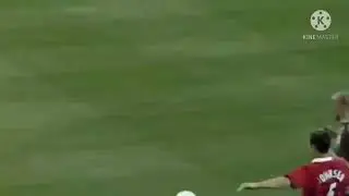 Mario Basler amazing free kick!!! UCL final 1999... MU vs Bayern munchen!!!