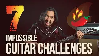 7 IMPOSSIBLE Guitar Challenges. CAN HE DO THEM ALL?!