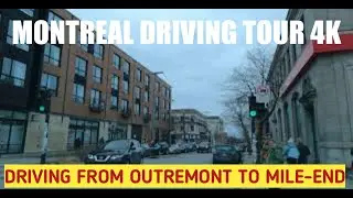 Montreal Driving Tour 4k: Weekend Driving tour Around The Hood
