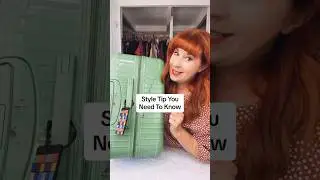 Tip for cleaning scuff marks off hard shell luggage #stylehacks #styletips #rimowa #packinghacks