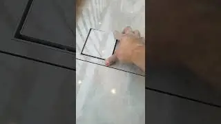 tiles cutting | bathroom slop design | bathroom water outlet