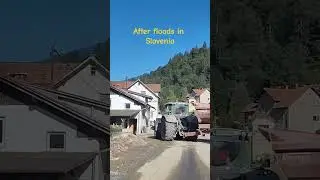 Poplave 2023-After catastrophic floods in Slovenia 😪 #floodinslovenia #subscribe #shorts