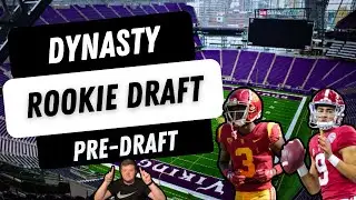 My FINAL Pre-Draft Superflex Rookie Mock Draft | Dynasty Fantasy Football 2023