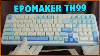 Крутая почти полноразмерка - Epomaker TH99 за 6400р #Epomaker #КлавиатураМеханическая