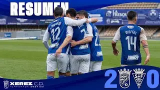 Resumen del Xerez CD 2-0 San Fernando CD
