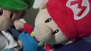 &iexcl;Hora de dormir para beb&eacute; Mario y beb&eacute; Luigi!
