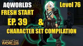 AQW Fresh Start Episode 39 - STONECRUSHER & CHARACTER SET COMPILATION!