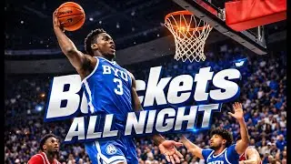 Buckets All Night - A.J. Dybantsa Living Up To The Hype!  (High Def)