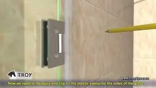 How to Install a  Single Shower Door