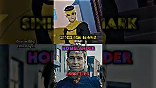 Sinister Mark vs Homelander