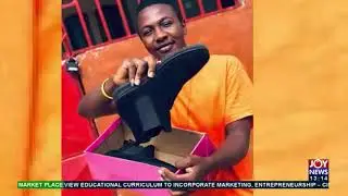 KNUST final year student makes headway with his shoemaking business - The Market Place (9-11-21)