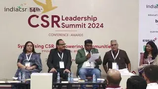 Leadership Session 1: 14th CSR Leadership Summit 2024 I New Delhi