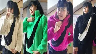 Nike Women's​ Faux Fur winter Jackets/ Unpack &​ wearing/ EP.91