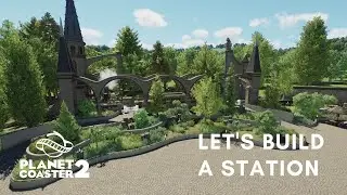 Planet Coaster 2: Железнодорожная станция Journey Express (Проект Уиллоу Гроув &mdash; Расширение парка...