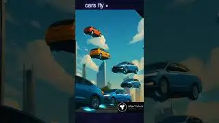 🚀 What If Cars Could Fly Everywhere  Future of Transportation 🚀