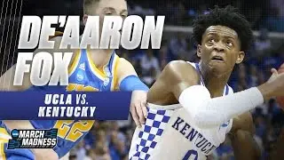 Kentucky's De'Aaron Fox drops 39 on UCLA in Sweet 16