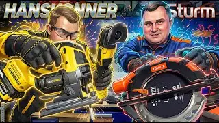 Реноватор, циркулярка и лобзик. Hanskonner & Sturm