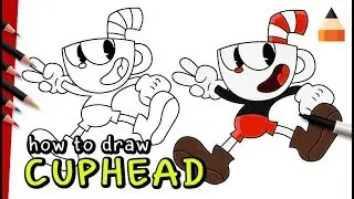 How To Draw Cuphead | Drawing Game Characters