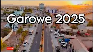 DAAWO MUUQAAL JIDADKA MAGAALADA GAROWE OO AAD LOO QURXIYEY LOONA DHISAY GAROWE 2025,
