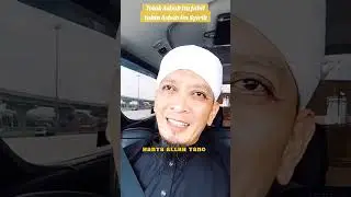 Bukan nak buang dunia tapi nak buang keyakinan pada dunia.Yakin hanya pada Allah