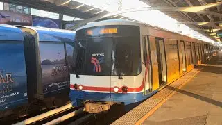 (4K 🔴) Train ride - Siemens Modular Metro EMU-A1 No.13 from Bang wa to National Stadium 